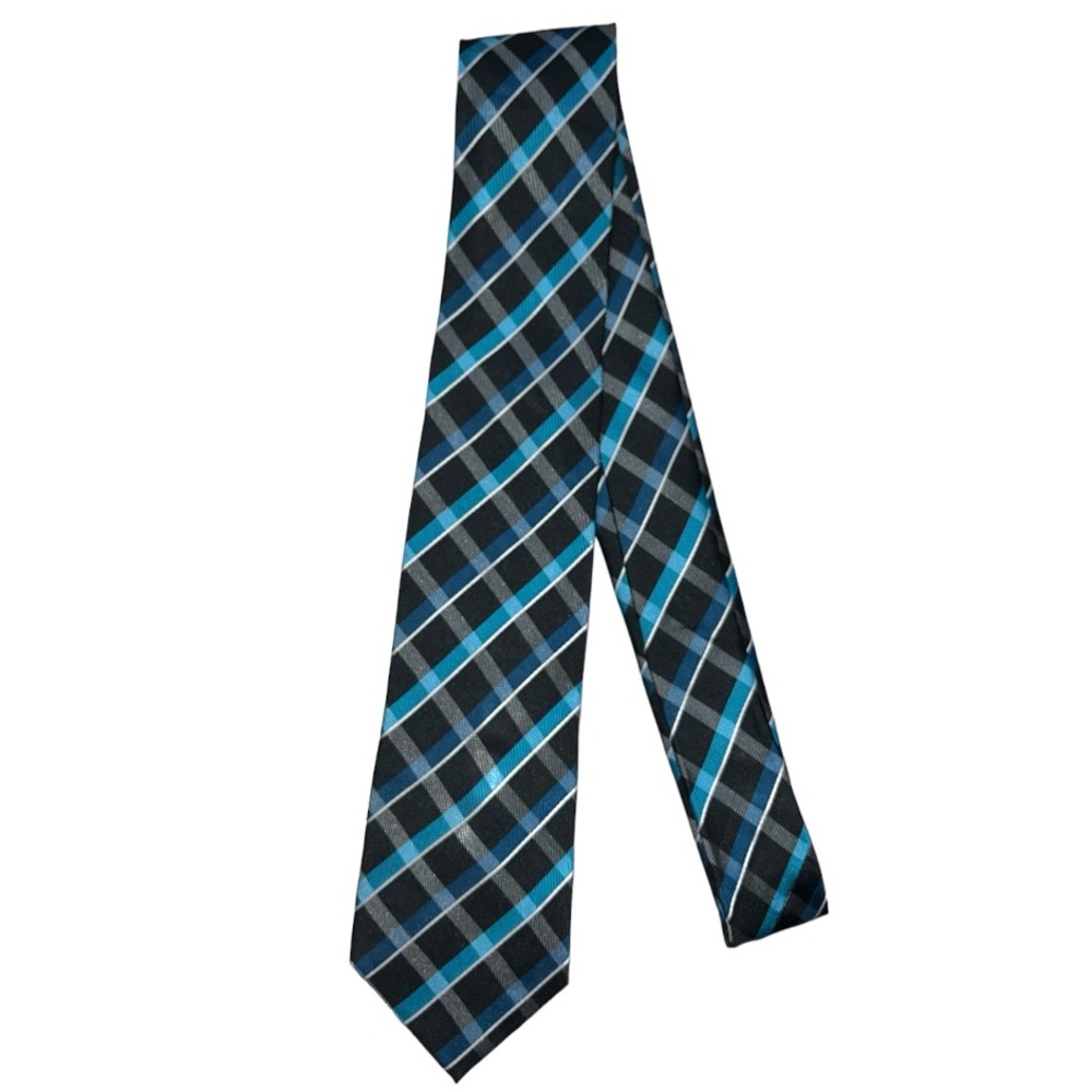 Bill Robinson Plaid Necktie